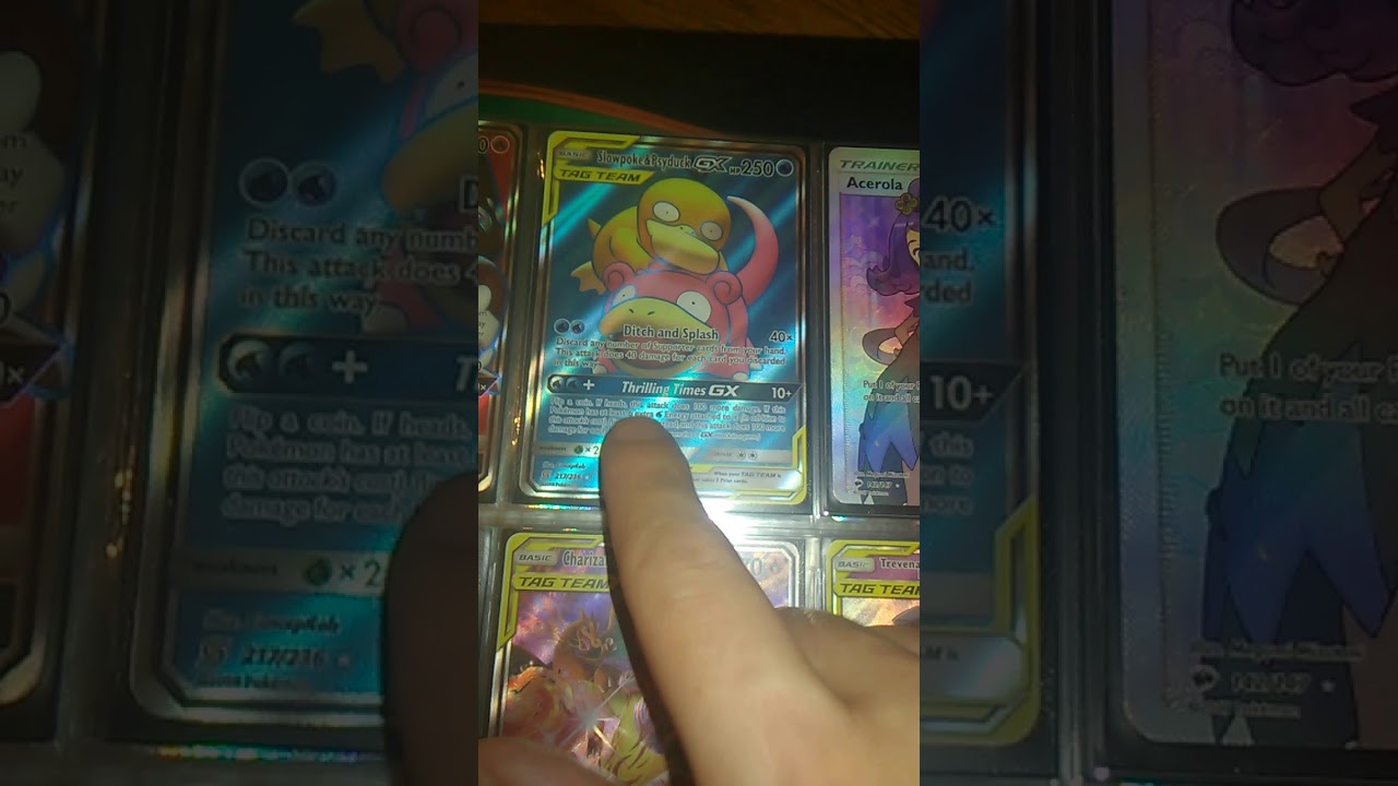 Pokemon Cosmic Eclipse Rainbow Rare Charizard and Braixen Tag Team Character Cards and More!