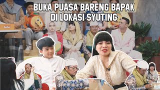 Dinar Candy Breaks Fast With Her Father On The Filming Location