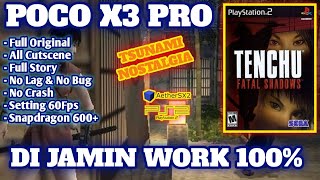 Ninja Game, Guys! Download Tenchu Fatal Shadows for Android AetherSX2 Best 60FPS Settings + Cheats screenshot 4