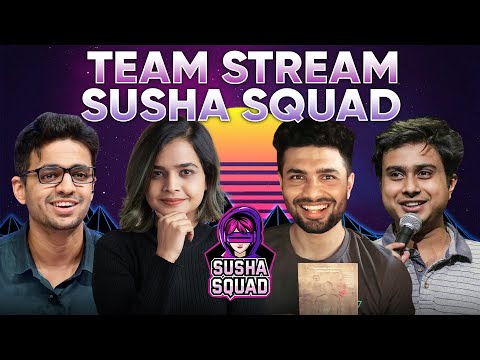 Susha Squad for COB Gang war ft. @rohanjoshi8016, @ThePrakharGuptaXperience and @AnirbanDasgupta5