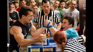 Armwrestling Gabriel Popescu Cupa Sibiului 2014