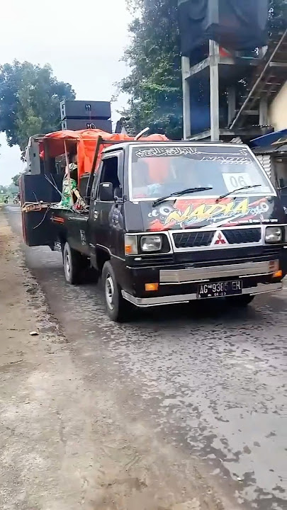 Sound horeg naik pickup L300