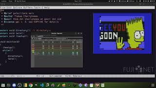 PETSCIIterm for #c64 #FujiNet and How SRQ makes a better terminal.