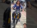 viral girl riding cinematic short video 😎🤟🎉 #shorts #short #attitude #viral #girl #mt15