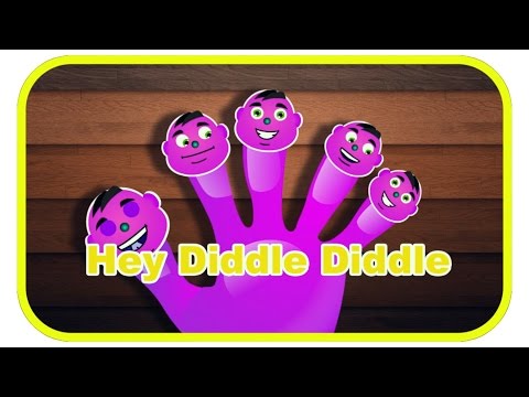 Hey Diddle Diddle Nursery Rhymes HD Version By FingerTip Rhymes