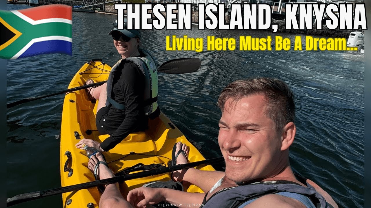 Exploring the luxurious THESEN ISLAND by Kayak | Knysna, South Africa (Day 5)