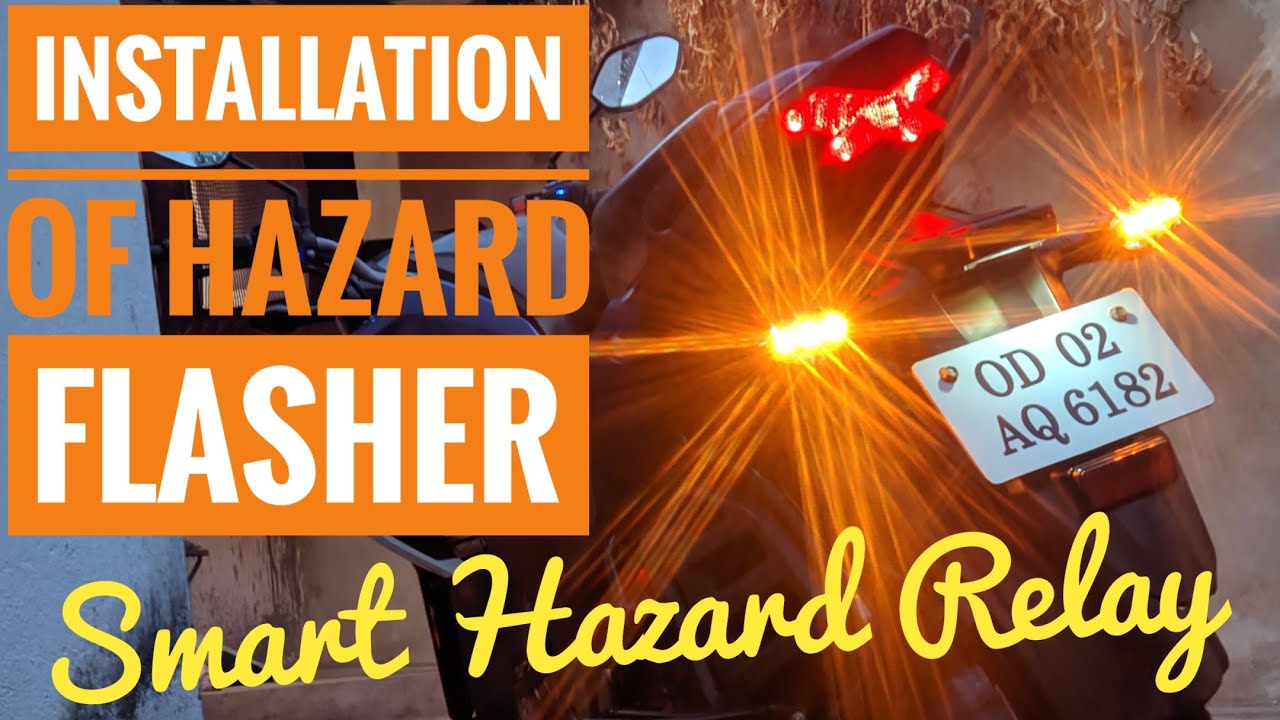 Hazard Light For Any Bike Installation AUTOMODSBIKU YouTube
