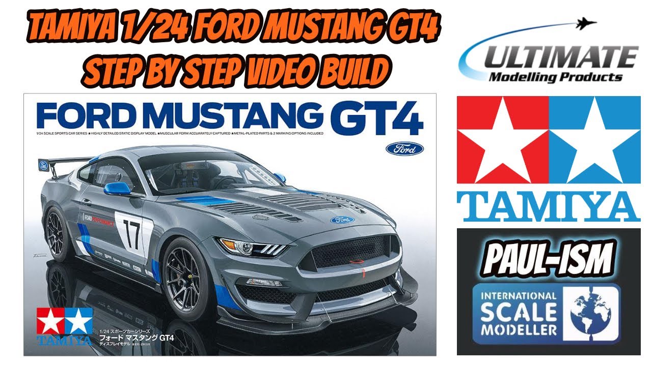 Part 2 - Tamiya 1/24 Ford Mustang GT4 