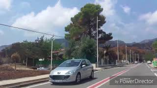 Incendio devastador en Gandia  verano 2018 1a parte