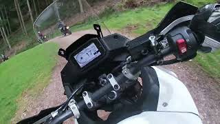 Testing the Honda Transalp 750 at the Dave Thorpe Adventure Centre