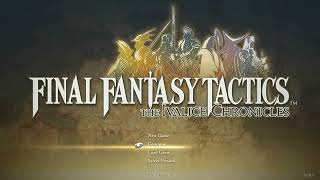 Playing Final Fantasy Tactics