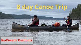 8 day Canoe Trip in the Swedish wilderness