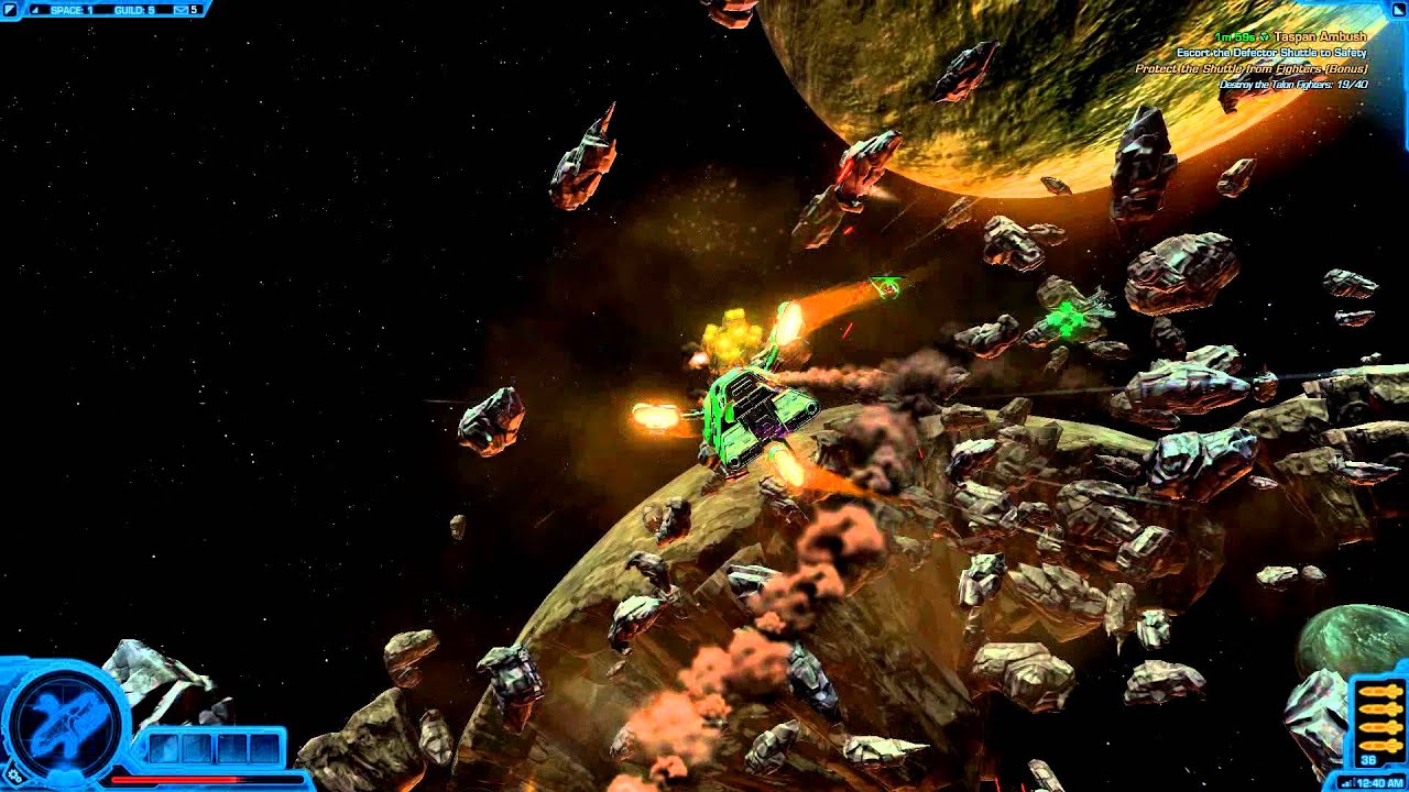SWTOR - Space Combat - Taspan Ambush