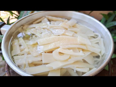 วิธีล้างหน่อไม้ดอง ลดความเปรี้ยว เพิ่มความกรอบ ก่อนนำไปปรุงอาหาร |แค่เลchannel