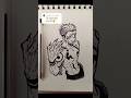 How To Draw Sukuna Jujutsukaisen Sukuna Anime Drawing Animeart Animedrawing Art Fyp Shorts