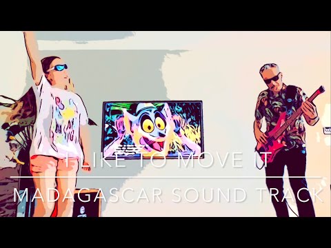 Madagascar - I Like To Move It bass cover