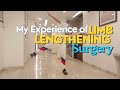 Patients experience of limb lengthening surgery  how challenging was height surgery