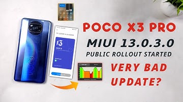Poco X3 Pro Miui 13.0.3.0 Update Public Rollout Started | Antutu Performance Test/New Control Centre