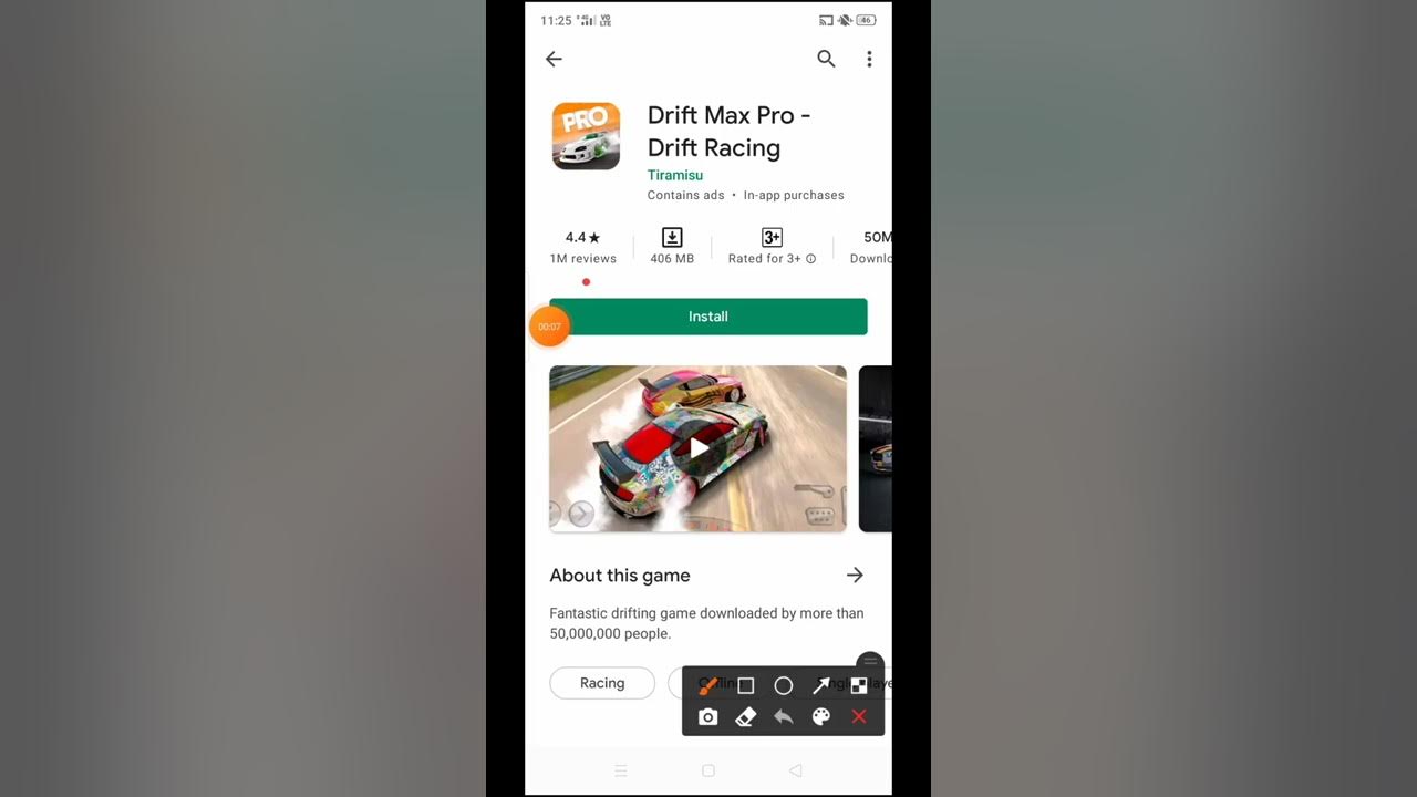 Drift max pro drift racing car games install me short video