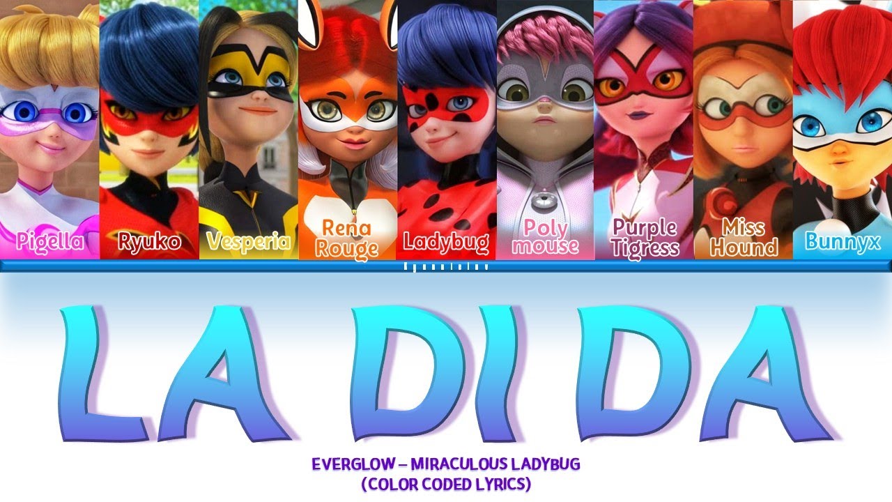 How Would Miraculous Ladybug sing 'LA DI DA' by EVERGLOW (Color Coded Lyrics)
