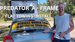 FLAT TOWING  PREDATOR A  FRAME INSTALL  MOTORHOME LIFE