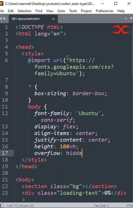 Blurry Loading | HTML CSS &JavaScript - YouTube