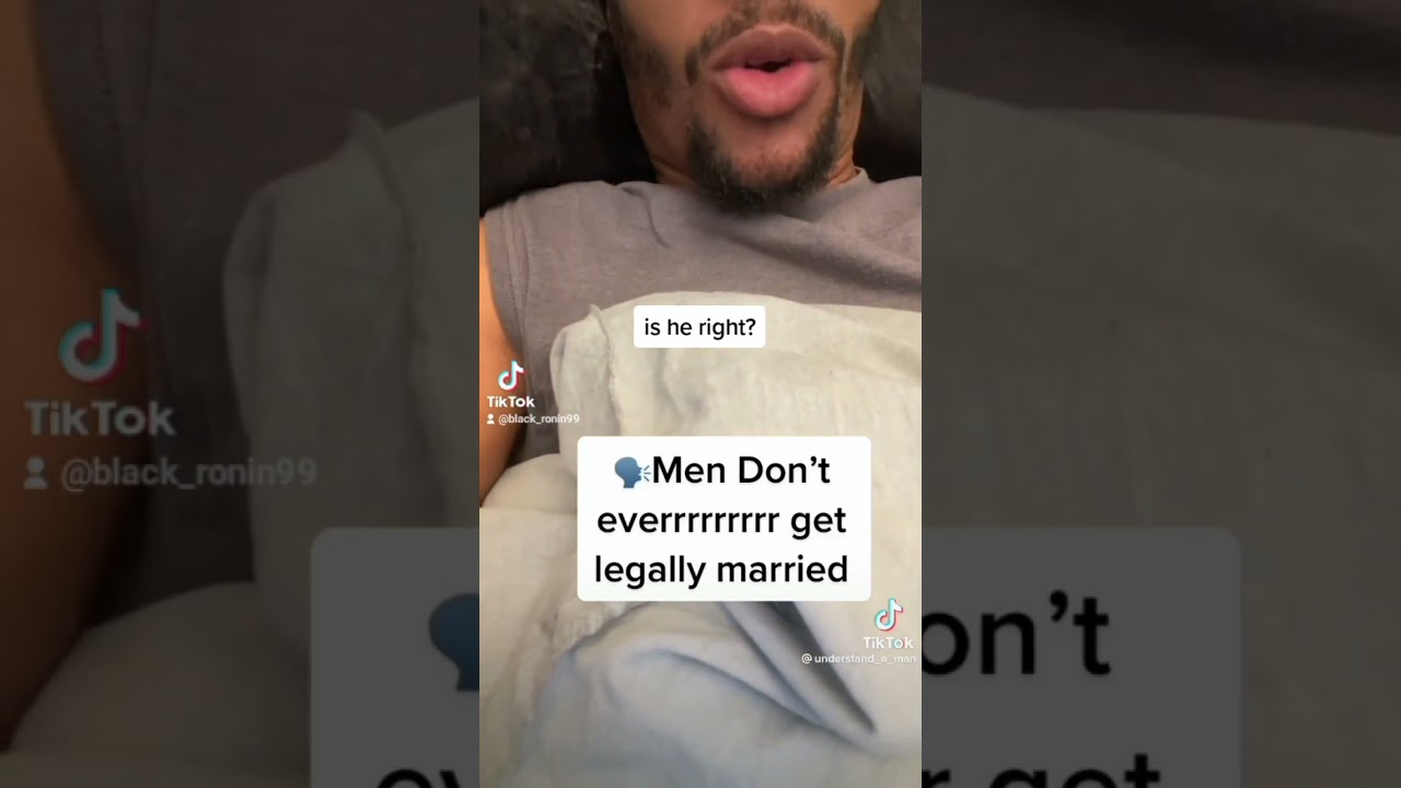 should you EVER get Legally married in America?