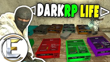 Lots of OP Money Printers - GMOD DarkRP Life (EP 1)