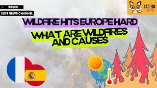 Why Are Wildfires Happening | Europe Wildfires Explained |Science for Kids | FactFoxWeekly