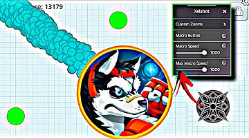 MACRO İS BACK!!🤩🥳 NEW 2.25.3 MACRO ZOOM MOD MENU🥶🍭 *İOS FOR ANDROİD* AGARİO MACRO TUTORİAL