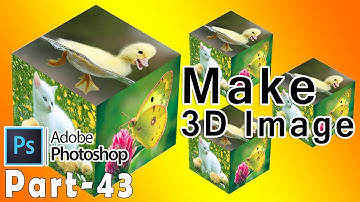 How To Make 3D Image In Adobe Photoshop 7.0 Part 43