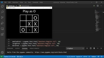cs50 AI- Tic Tac Toe AI bot - Project 0b