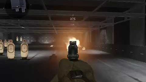 Warface (FPS game) Shooting range assault rifle to handgun