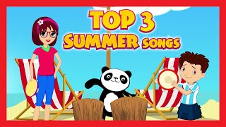 top 3 summer songs dance song for kids kids songs nursery rhymes t series kids hut