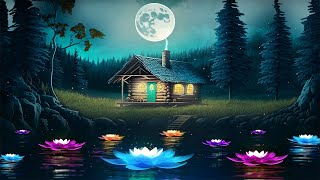 Relaxing Sleep Music In Peaceful Night ★︎ Sleep Soundly In A Flash ★︎ Healing Of Stress And Anxie...