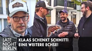 Klaas schenkt Schmitti eine weitere Echse! - TEIL 1 | Late Night Berlin | ProSieben
