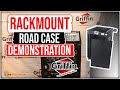 Griffin rackmount road case studio mixer cabinet examen du produit et modle de dmonstration deq02
