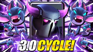 THIS IS LIKE CHEATING! BRAND NEW PEKKA CYCLE DECK in Clash Royale!