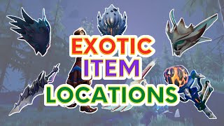 EXOTIC DISCOVERY LORE ITEM LOCATIONS | Dauntless