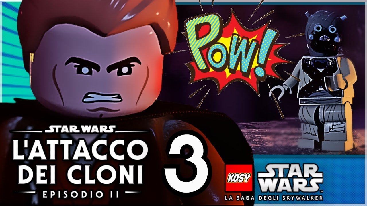 🎮 IRA FUNESTA 💢 EPISODIO 2 L'Attacco dei Cloni #3 Lego Star Wars The ...