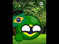 you're going to brazil | #countryballs #humor #brasil #shorts