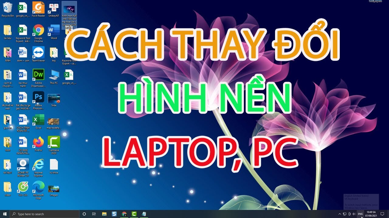 Cách thay đổi hình nền Desktop trong Windows