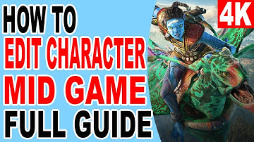 How Change Character Customization Mid Game - Looks Voice Skin Hair Body Avatar Frontiers of Pandora