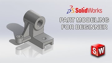 Solidworks Basic tutorial -9 | Part Modeling for Beginners | Solidworks