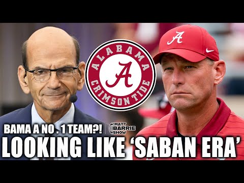 Paul Finebaum says Alabama is starting to feel like the 'Saban Era' again 👏 | The Matt Barrie Show