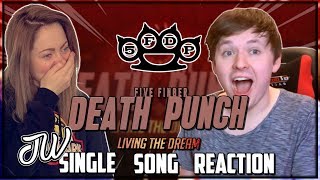 Five Finger Death Punch living The Dream Reaction  From New F8 Album  Jw Reactions