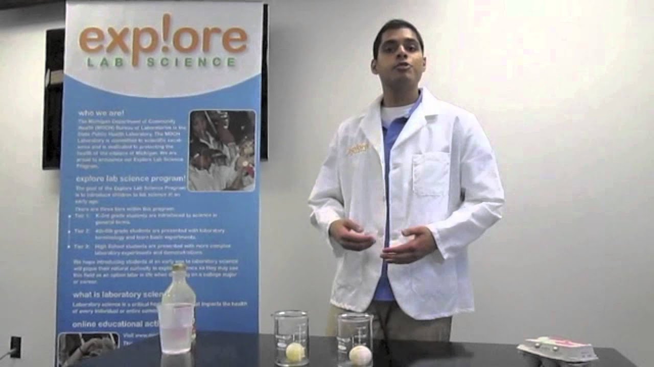 Explore Lab Science - Magic Egg Experiment