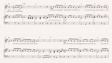 Flute - Let Her Go - Passenger Sheet Music, Chords, & Vocals