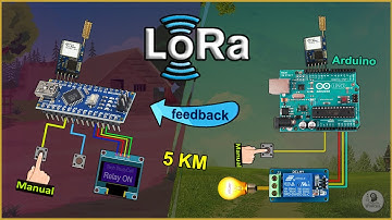 LoRa Arduino Project to control Relay with feedback | Lora Tutorial 2023