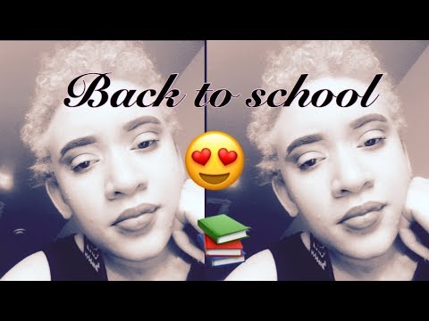 BACK TO SCHOOL MAKEUP TUTORIAL | High School Edition | albino makeup |